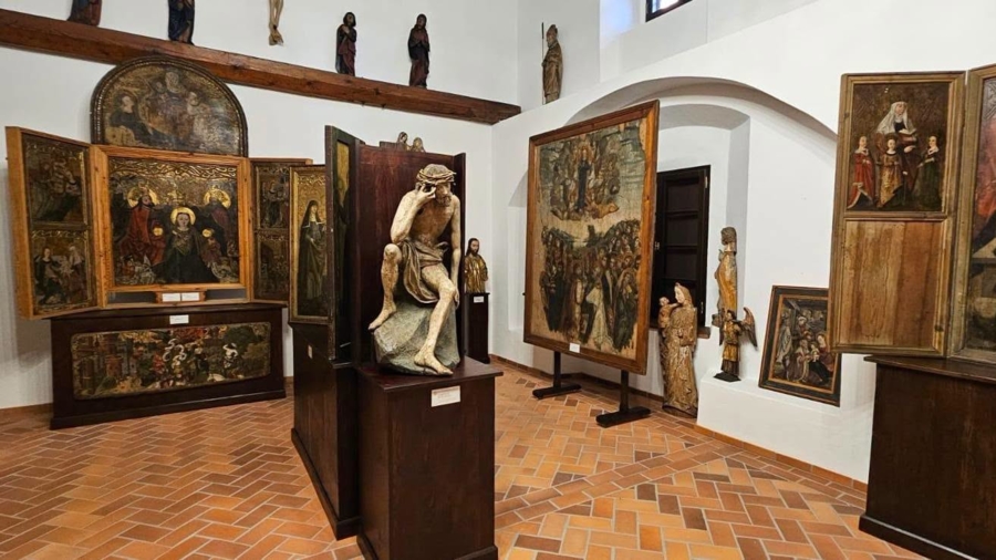 Fragment ekspozycji w Muzeum Diecezjalnym