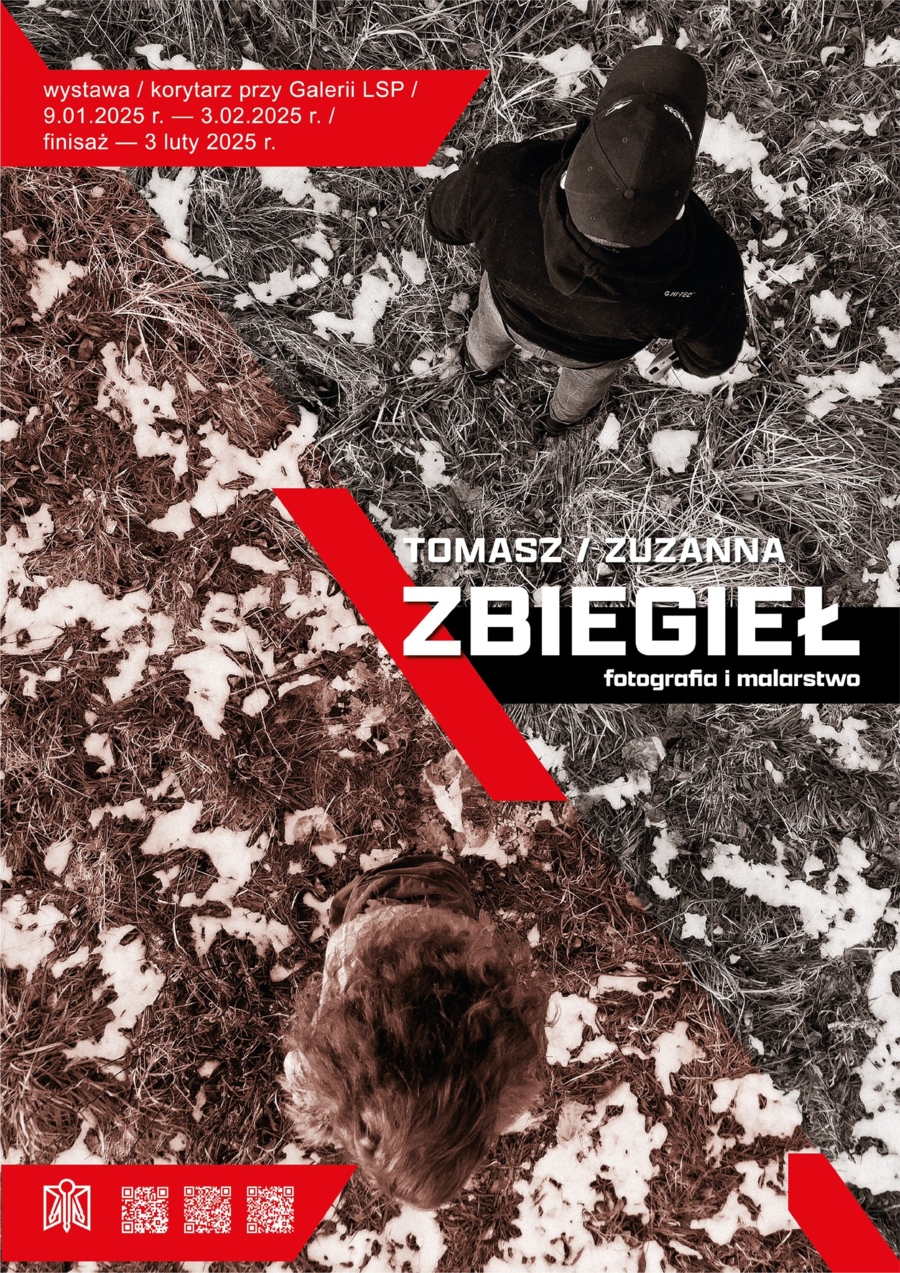 Plakat wystawy w Liceum Sztuk Plastycznych