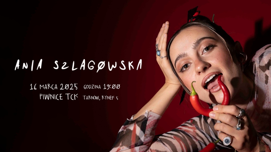 Plakat koncertu Ani Szlagowskiej