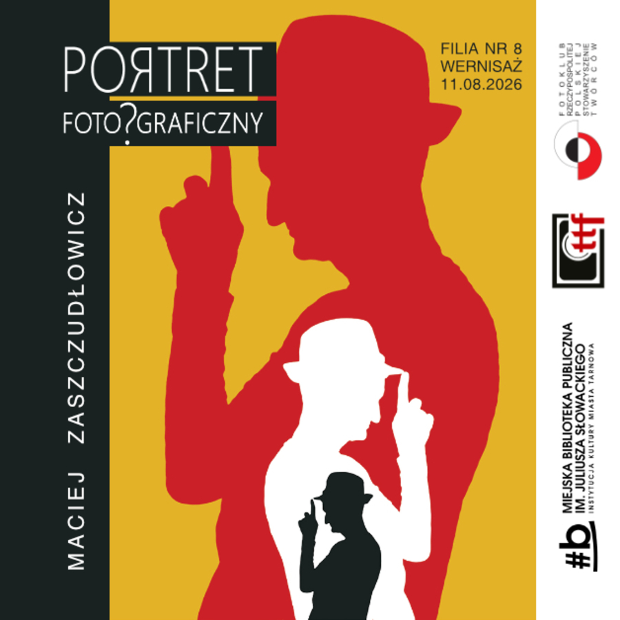 Plakat wystawy Macieja Zaszczudłowicza