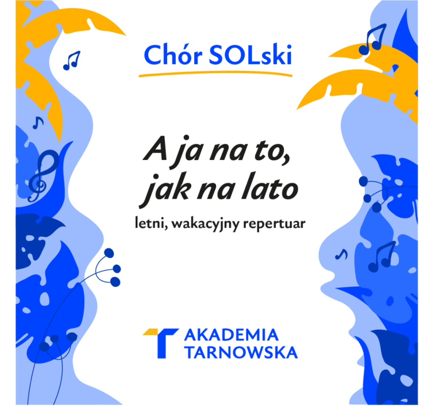 Plakat koncertu Chóru SOLski