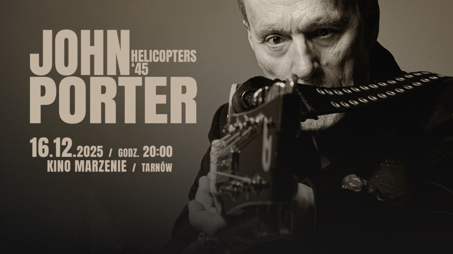 John Porter, plakat koncertu