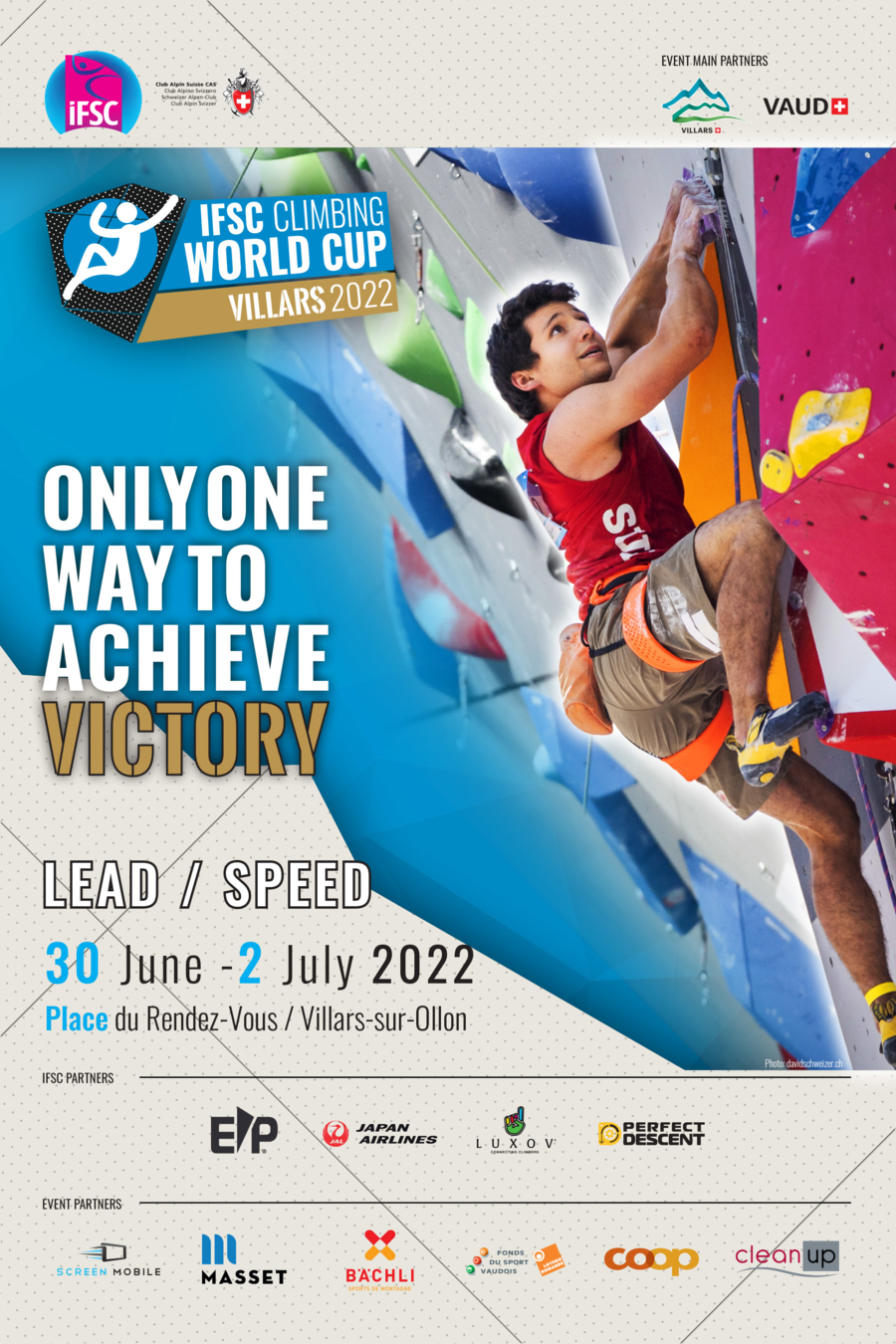 Plakat Pucharu Świata w Villars