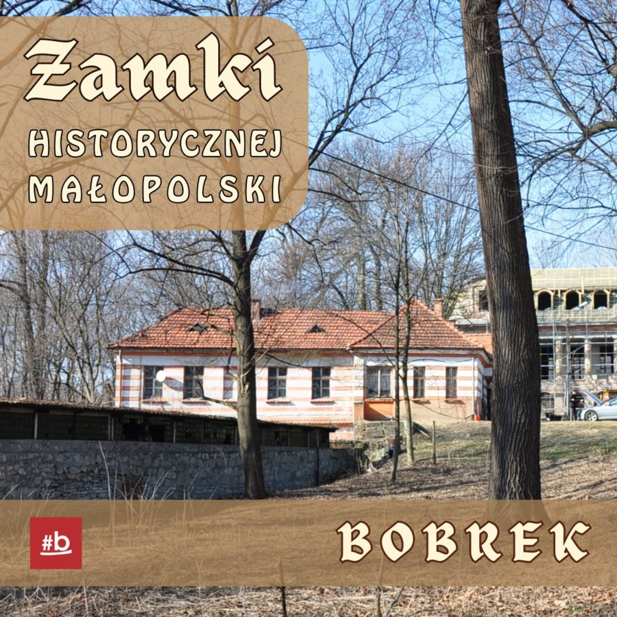 Plakat cyklu "Zamki historycznej Małopolski"