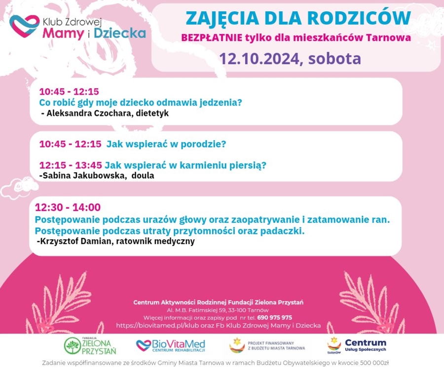 zajęcia dla rodziców