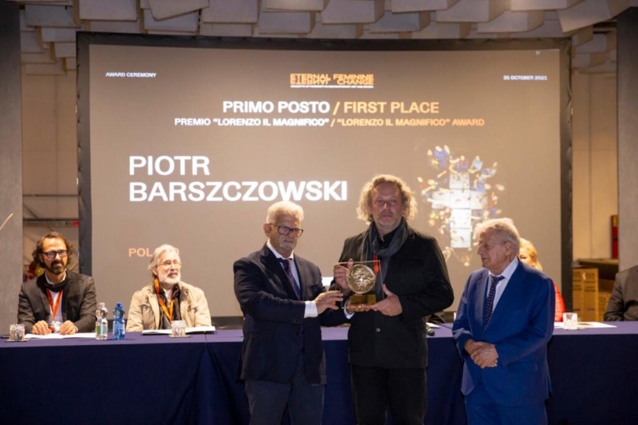Piotr Barszczowski z nagrodą