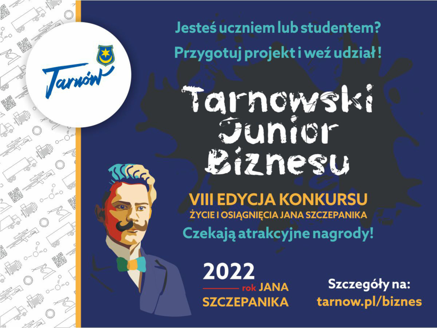 plakat Tarnowski Junior Biznesu