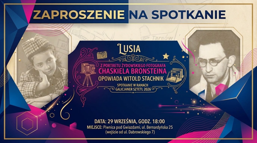 Zaproszenie na wykład Witolda Stachnika