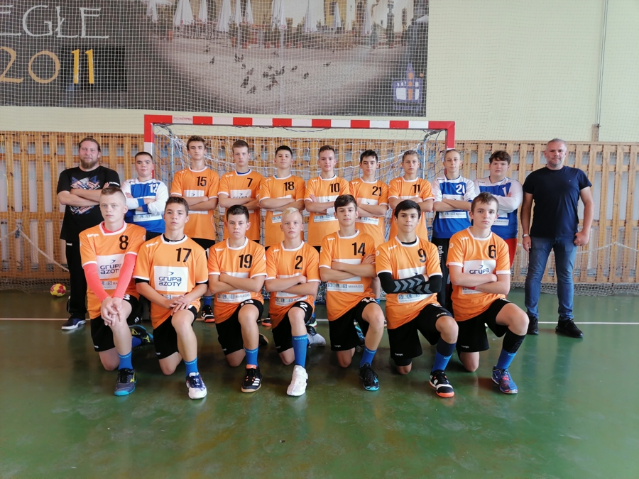 Pierwsza drużyna młodzików MKS Pałac Młodzieży Tarnów