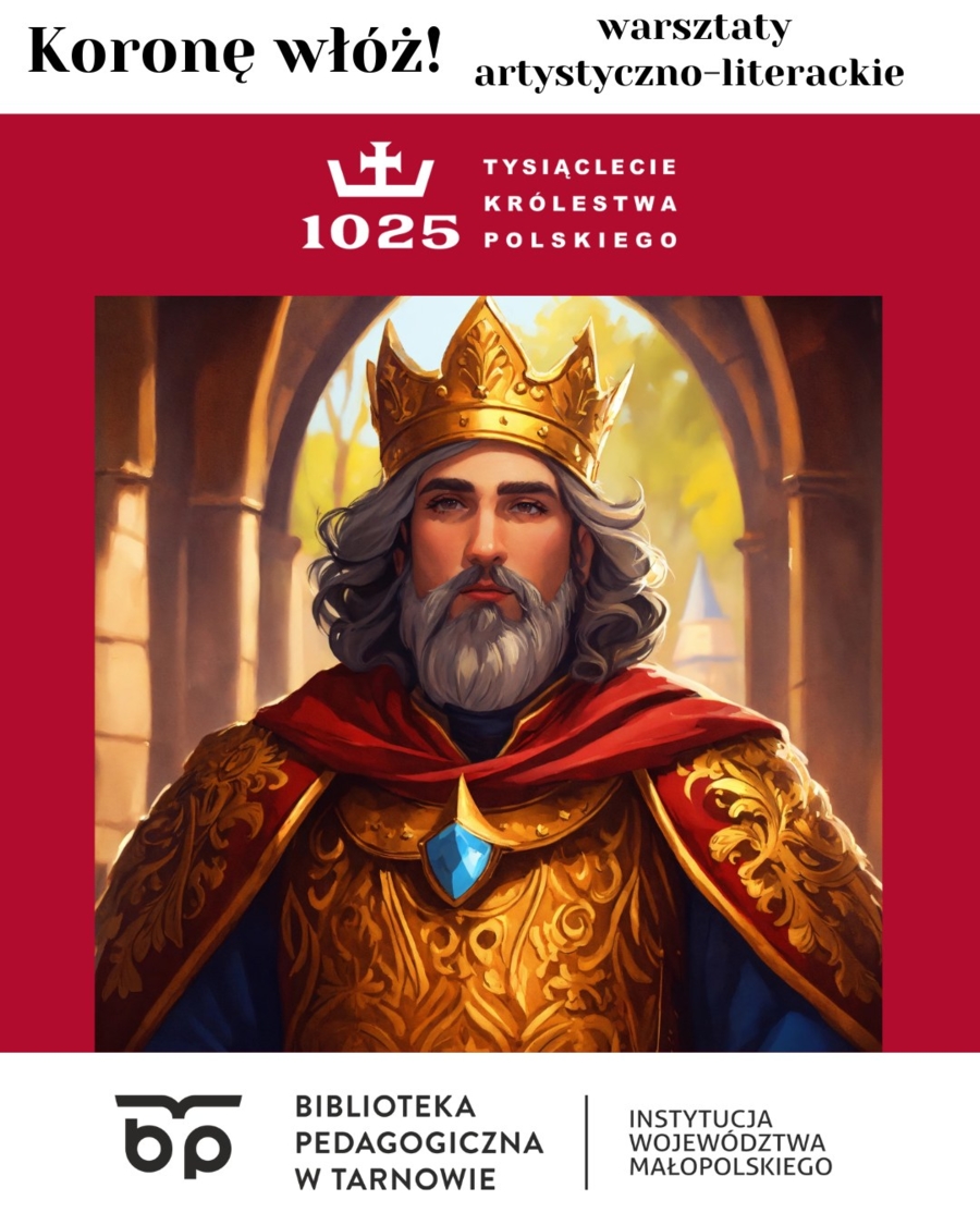 Plakat warsztatów artystyczno-literackich