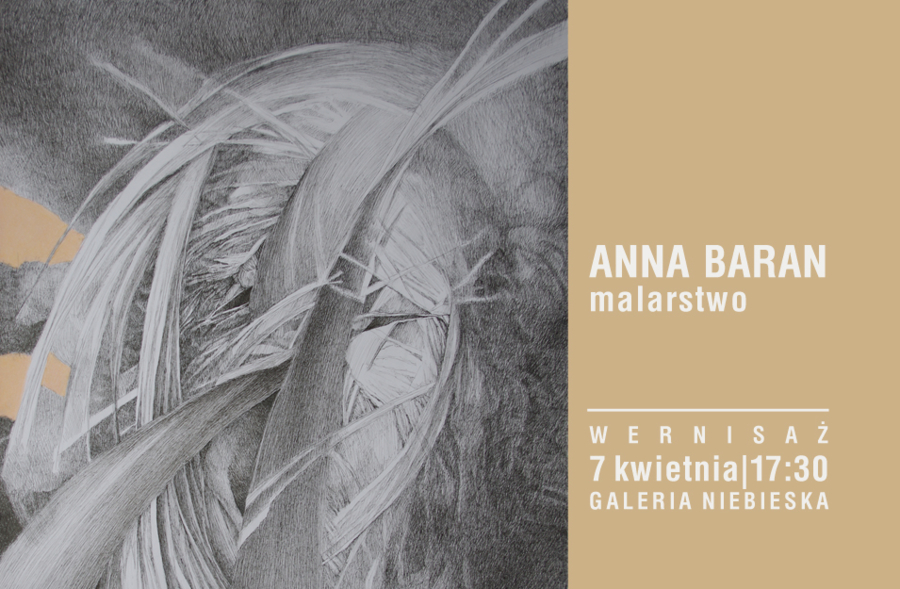 Plakat wystawy malarstwa Anny Baran
