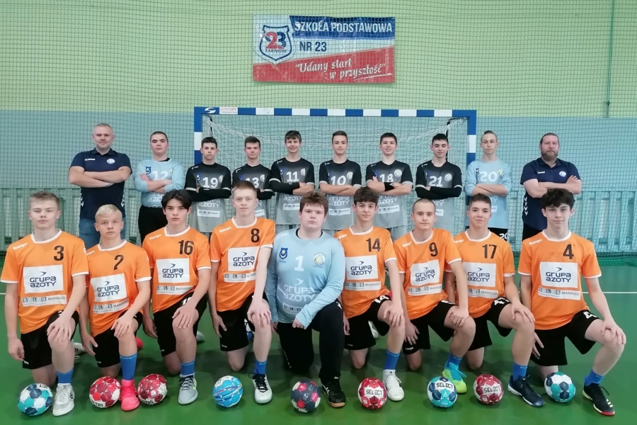 Juniorzy młodsi (piłkarze ręczni) MKS Pałac Młodzieży Tarnów