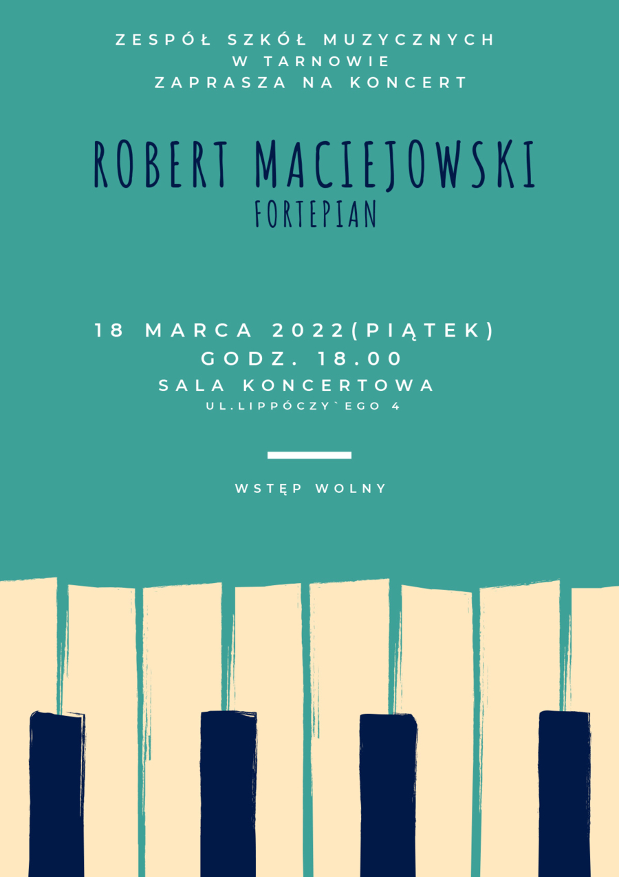 plakat koncertu
