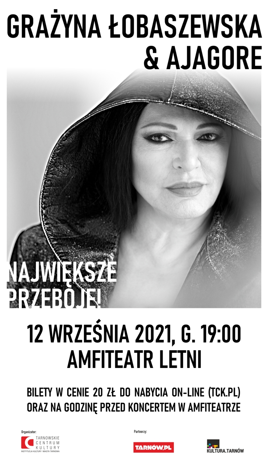 Koncert Łobaszewskiej, plakat