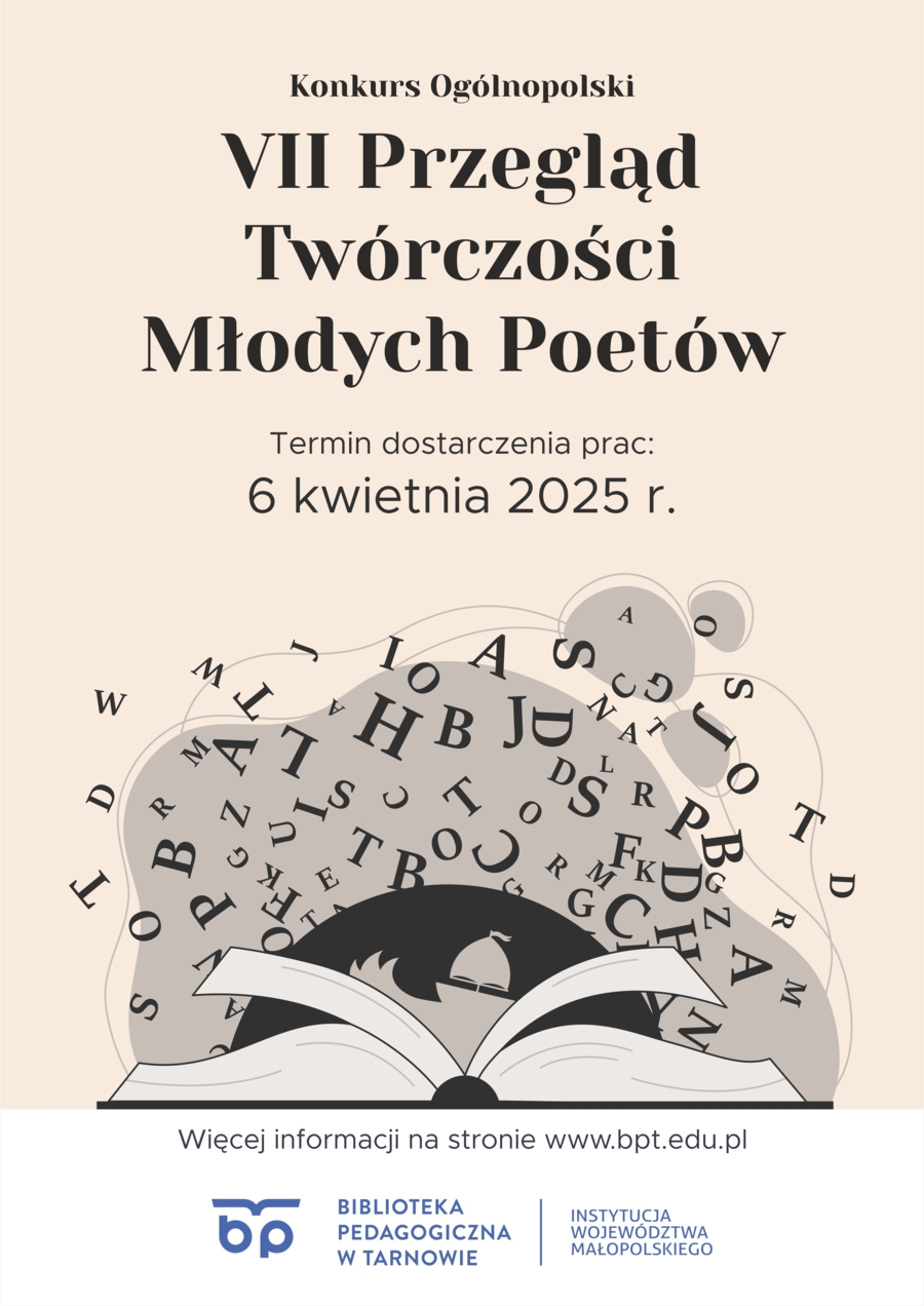 Plakat VII Przeglądu Twórczości Młodych Poetów