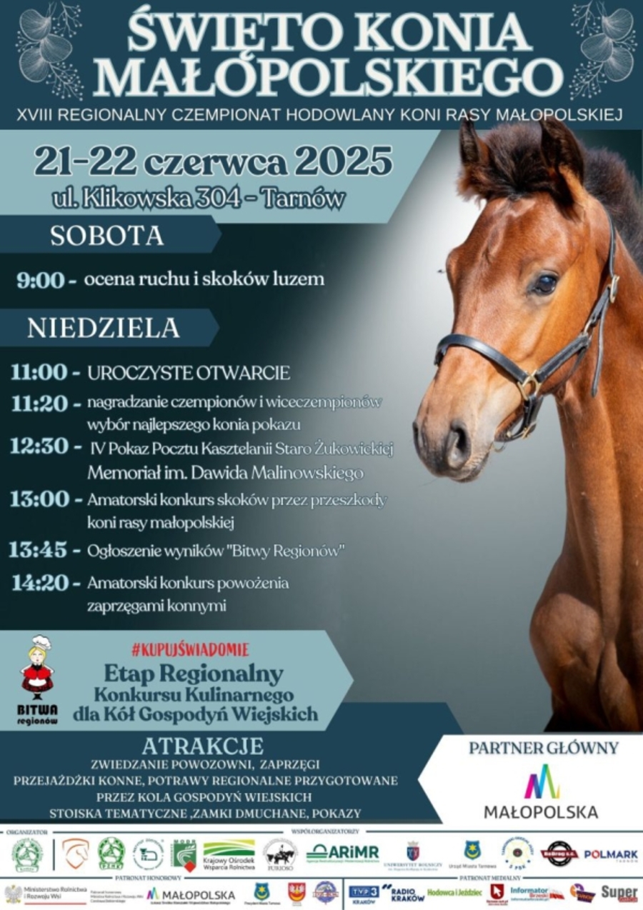 Plakat Święta Konia Małopolskiego