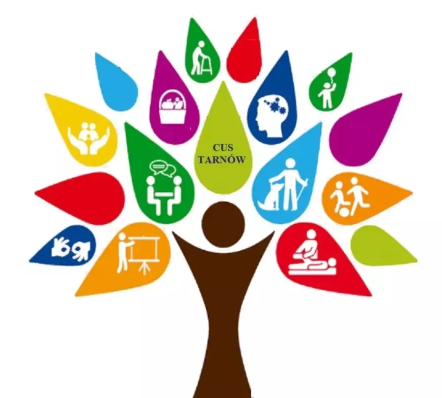 Logo Centrum Usług Społecznych w Tarnowie