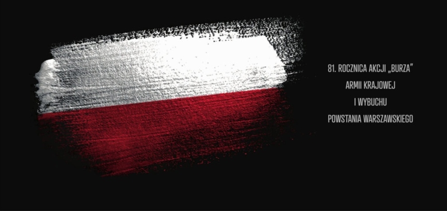 Zaproszenie na uroczystości z okazji rocznicy wybuchu Powstania Warszawskiego