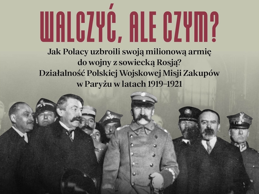 Plakat wystawy "Walczyć, ale czym?"