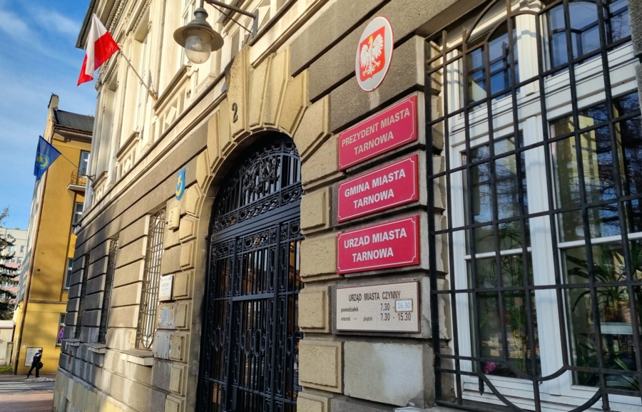 Na zdjęciu Urząd Miasta Tarnowa przy ulicy Mickiewicza 2