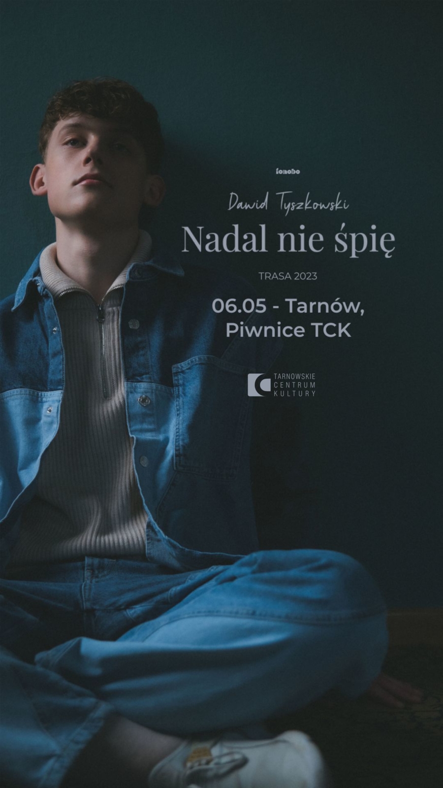 Plakat koncertu Dawida Tyszkowskiego
