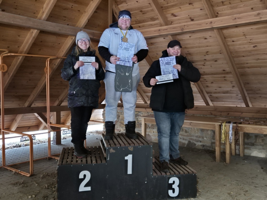 Jacek Głodek na najwyższym stopniu podium