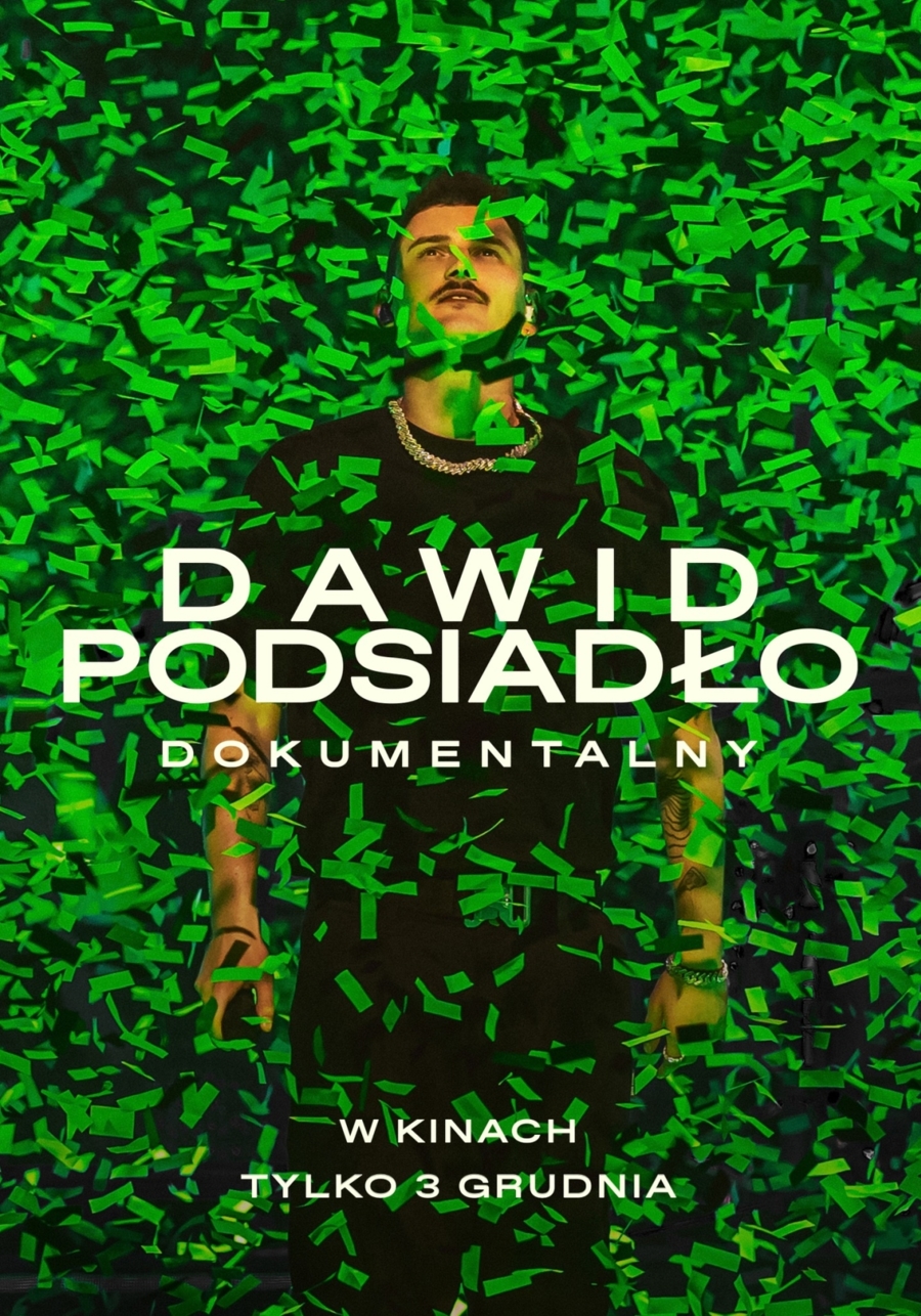 Plakat filmu "Dawid Podsiadło - dokumentalny"