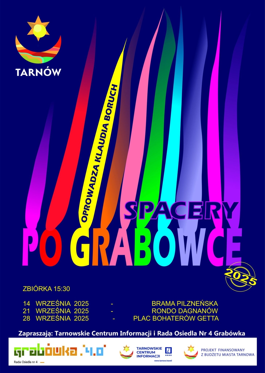 Plakat "Spacerów po Grabówce"