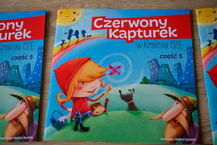 książka Czerwony Kapturek w Krainie OZE