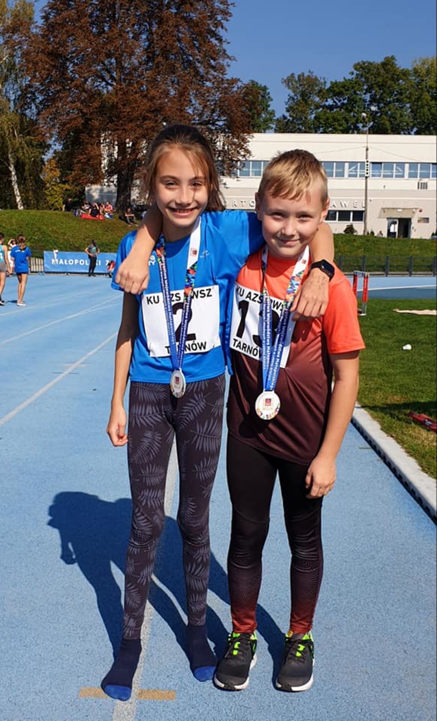Inga Surowiec i Mikołaj Krawiec