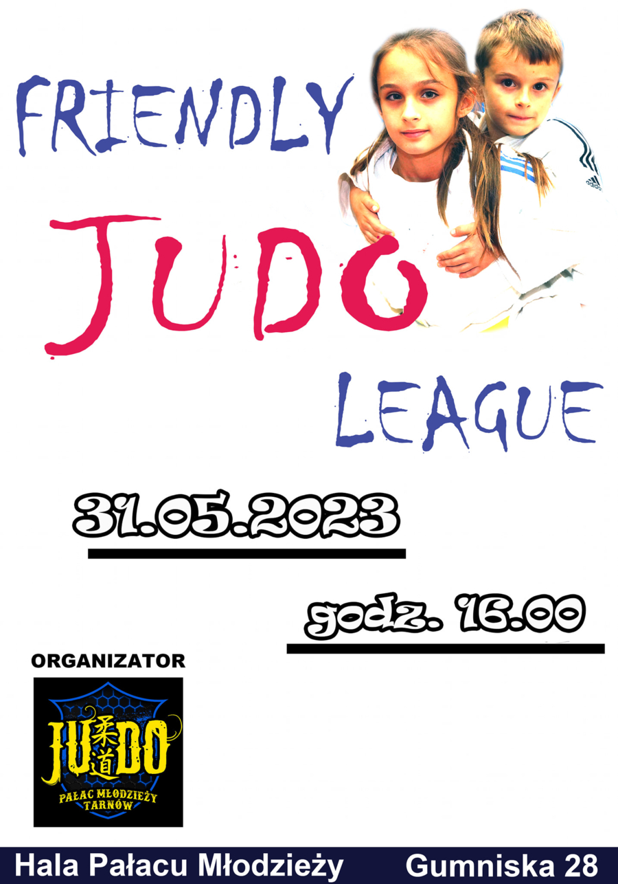 Plakat Friendly Judo League