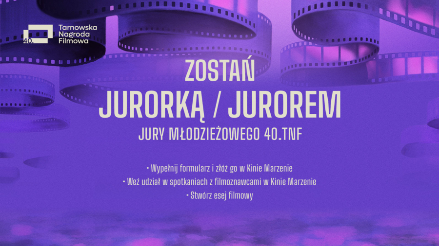 Grafika zachęcająca do wzięcia udziału w jury młodzieżowym