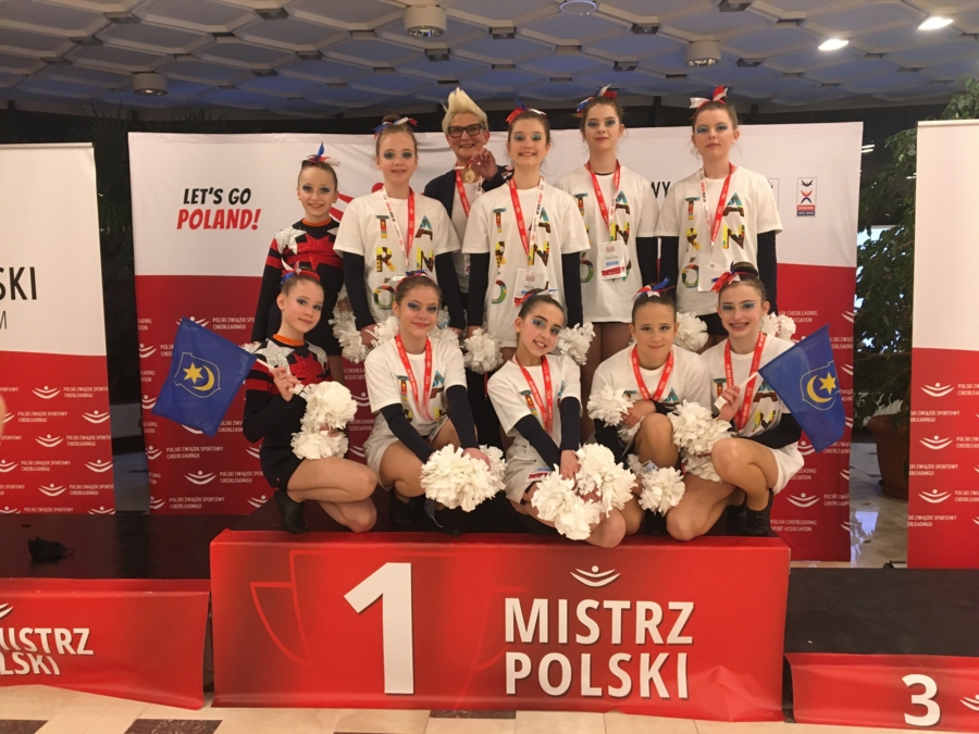 Cheerleaderki z Studia Tańca Honorata