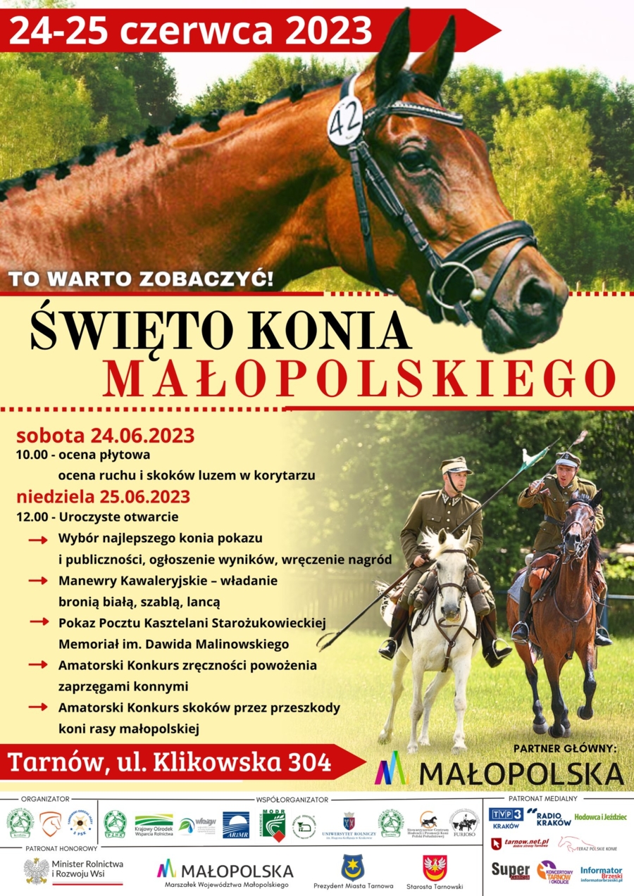 Plakat Święta Konia Małopolskiego