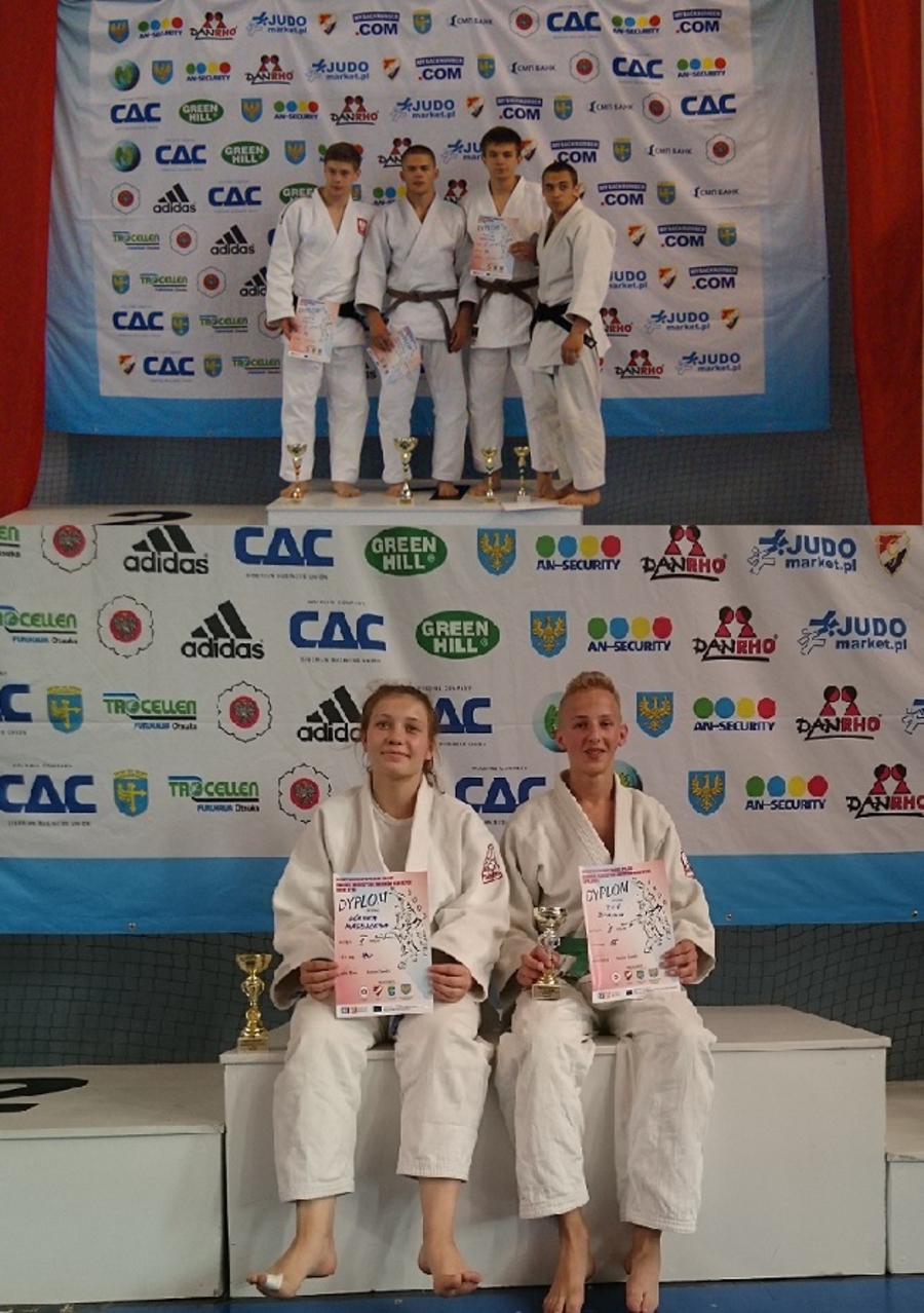 Pięć medali judoków
